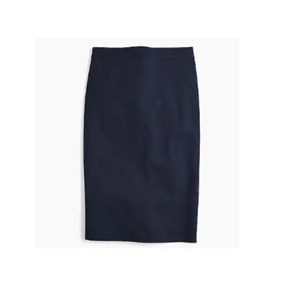 J Crew #2 Pencil Skirt in Navy